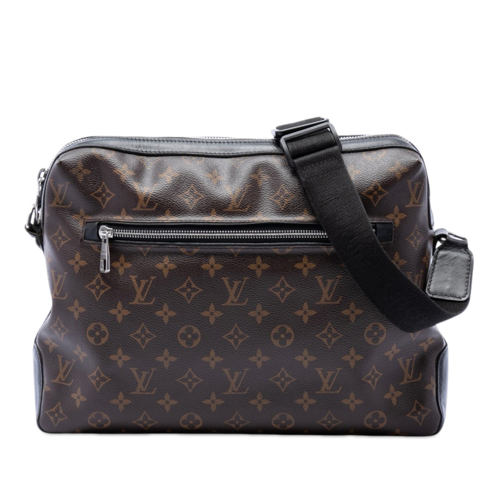 Pre-Loved Louis Vuitton Monogram Macassar Torres Messenger Bag - Picture 1 of 6